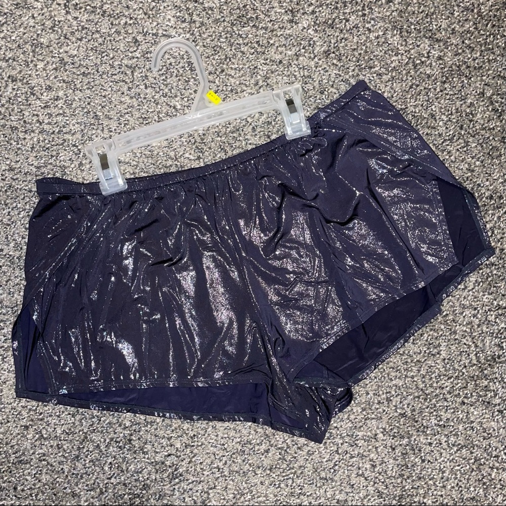 Shiny Shorts with sexy side slits!